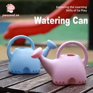 PWSSEND 2200ml Chậu tưới cây, Bình tưới vườn hoa sân cỏ cho trẻ em, Ngoài trời dễ thương cho trẻ em mẫu giáo tưới vườn