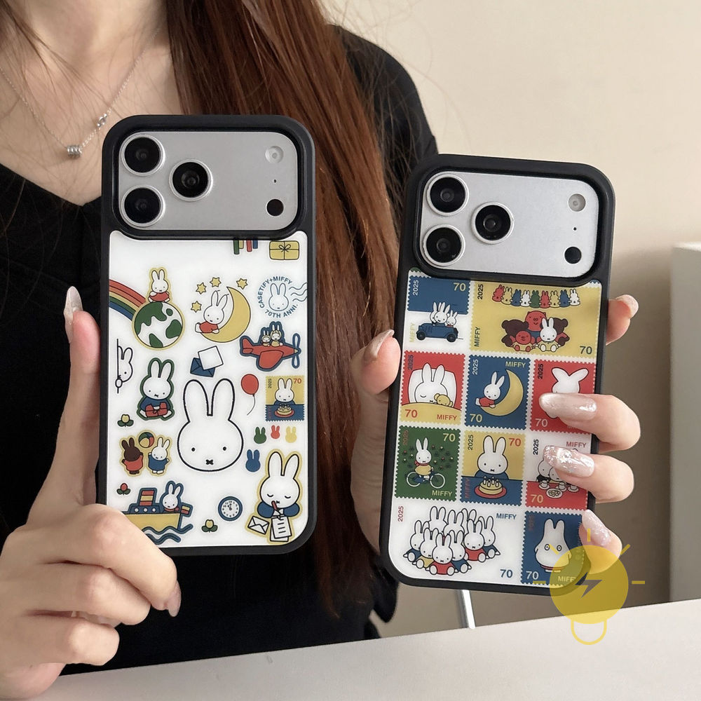 Phone Case For iPhone 17 Pro Max Plus 16 15 14 13 12 TPU Magnetic Aesthetic Korean Cute