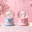 Sanrio Pha Lê Bóng Kuromi Hello Kitty Phòng Ngủ Chiếu Sáng Không Khí Đồ Trang Trí Trẻ Em Quà Tặng Quà Tặng Sinh Nhật