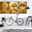 Poster Canvas Không Khung Cây Tiền Vàng, Nghệ Thuật Treo Tường Thư Pháp Cho Trang Trí Nhà Phòng Khách