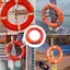 MỚI 2.5kg Chuyên nghiệp Marine Ccs được chứng nhận Vòng sống bằng nhựa rắn cho người lớn và trẻ em Vòng sống kiểm soát lũ lụt SKY
