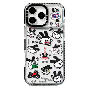Ốp điện thoại mềm hình quái vật hoạt hình cho IPhone 16 15 14 Plus 13 12 11 17 Pro Max 17Air Ốp bảo vệ chống sốc