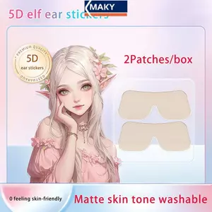 MAKY 1 Cặp Hỗ Trợ Tai Tinh Stiers Vô Hình Tai Corrector Earlobe Hỗ Trợ Miếng Dán Trang Điểm Tai Elf V-Face Stiers Dễ Dàng Sử Dụng VN