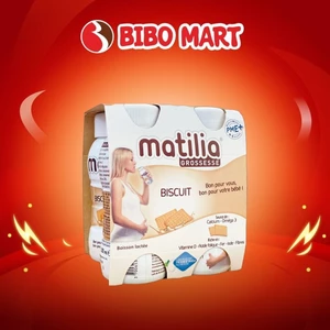 Sữa bầu Matilia vị biscuit Pháp (Lốc 4 hộp) - Bổ sung dinh dưỡng cho mẹ và bé