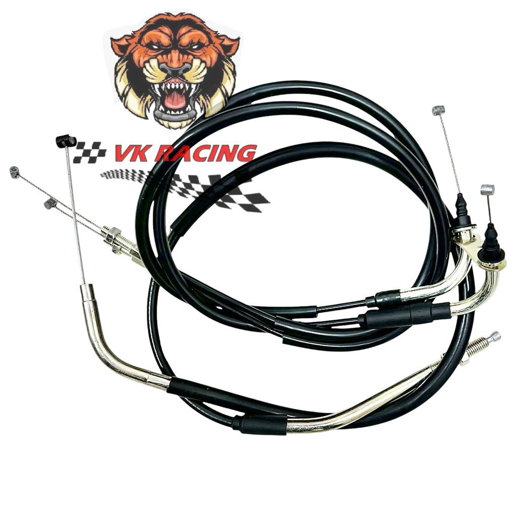 Combo dây ga dây col ( dây côn ) raider xăng cơ - satria f xăng cơ - raider 2014-2016 - satria f 2004-2006
