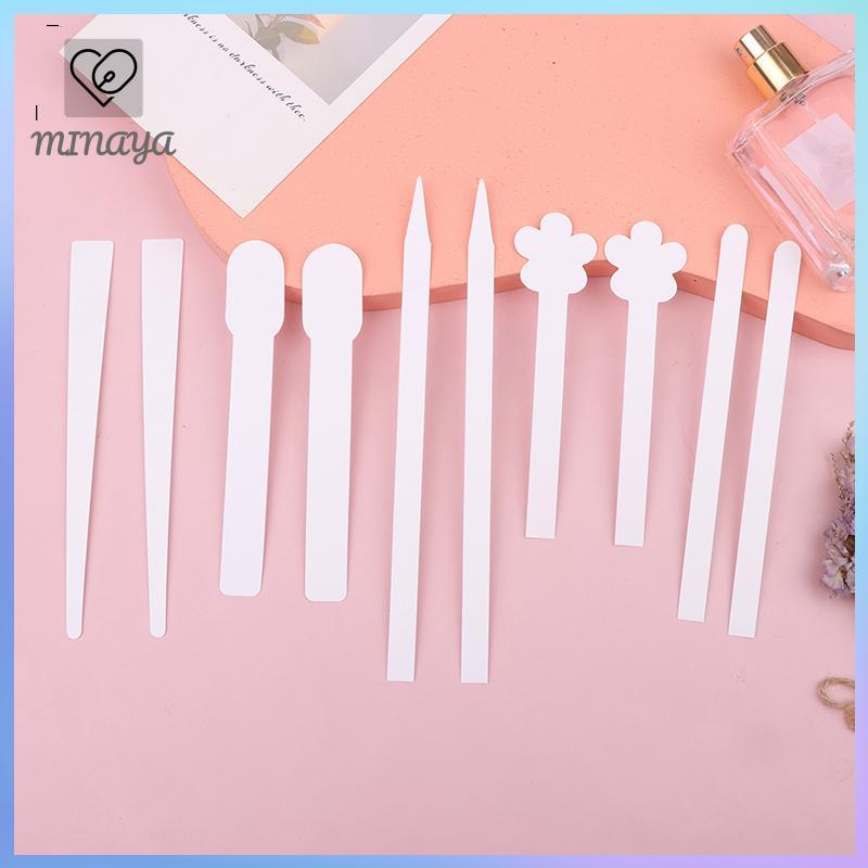 [MINAYA] 100 Cái / lốc Kiểm Tra Đầu Tròn Nước Hoa Thử Nghiệm Dải Giấy Hình Hoa VN