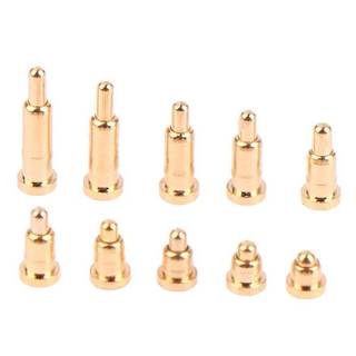 [Ktp] 10 cái đầu nối pin POGO SMT Pin pogopin lò xo nạp kim tiếp xúc PCB 2.0/3/3.5/4/4.5/5/5.5/6.5/7mm Đầu Dò Thử nghiệm