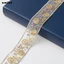 SILE Organza Thêu Ren, Họa Tiết Hoa May Viền Viền Ren Ruy Băng, Phong Cách Pháp Dây Dệt Dài 10 Sân Lưới Dây Viền May Viền