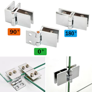 < HÀNG CÓ SẴN > Phòng tắm vòi hoa sen Cửa kính Bản lề tủ lạnh Bản lề kẹp phần cứng❀
