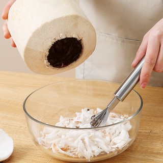 Dụng cụ mở vỏ dừa thép không gỉ, dụng cụ mở lỗ màu xanh CIOM