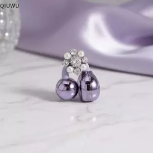 QIUWU 1 Chiếc Tai Nghe Bule Trang Trí Cho Phong Cách Tai Nghe Hợp Thời Trang Và Độc Đáo.