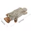 GHX 1PC Hộp đựng bút chì Platypus dễ thương Túi đựng mỹ phẩm Túi đựng bút sang trọng Dung tích lớn Túi đựng đồ dùng học tập Hộp văn phòng phẩm VN