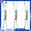 12 Gói Móc Xoay Kẹp Đôi Cho Gió Spinners, Treo Windsock, Chim Ăn, Chuông Gió Pha Lê Xoắn Cung Cấp Tiệc