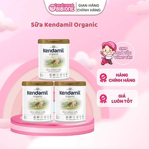 Sữa Bột Công Thức Kendamil Organic Số 1, 2, 3 Phát Triển Chiều Cao Trí Não Tăng Miễn Dịch Cho Trẻ 800g - BibiOne - BIBIO