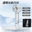 2026 Quạt cầm tay làm lạnh trong suốt usb Sạc ra Di động Bán dẫn Ice Pack Turbo Quạt nhỏ PZSW