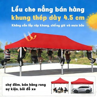 Lều gấp chất lượng cao, dùng ngoài chợ, lều di động, chống nắng, chống mưa