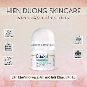 Lăn khử mùi và giảm mồ hôi Etiaxil Sensitive 15ml