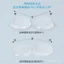Người Lớn Hình Chữ O Chân Chăm Sóc Chỉnh Sửa Đế Nam Châm Trong Suốt Silicon Bên Trong Bên Ngoài Tám Xương Đạo Chỉnh Chân Đế IZMR