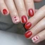 Valentine 's Red Nhân Tạo Móng Tay Ngón Tay Bền Đẹp & Không Bao Giờ Chia Móng Tay Giả Thoải Mái Cho Nữ Và Bé Gái Nail Salon