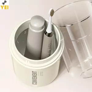 < YEI > Bộ du lịch di động, Kem đánh răng tại nhà, Hộp đựng bàn chải đánh răng, Cốc nước súc miệng, Cốc giặt di động dành cho chuyến đi công tác và Bộ đồ vệ sinh mới