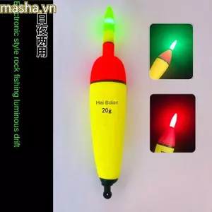 Phao phát sáng, Câu cá trên đá 10g-120g Phao câu cá EVA, Đúc dài Light Stick câu cá ban đêm Rockfish Drift câu cá đêm