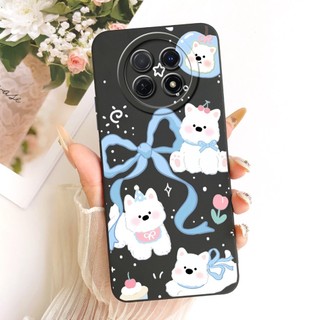 Dành Cho Huawei Nova Y91 Y90 Ốp Lưng STG-LX1 STG-LX2 CTR-LX2 CTR-LX1 Vỏ Hoạt Hình Dễ Thương Thỏ Mèo Mềm Silicon Chống Sốc