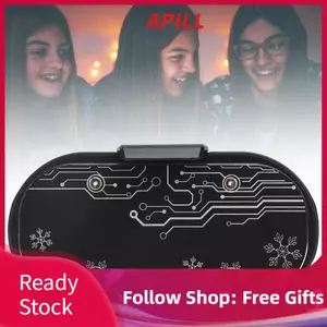 apill Quạt làm mát bán dẫn điện thoại di động - Tản nhiệt di động để chơi game & phát trực tuyến Nhỏ gọn và màu điện tử (Đen)