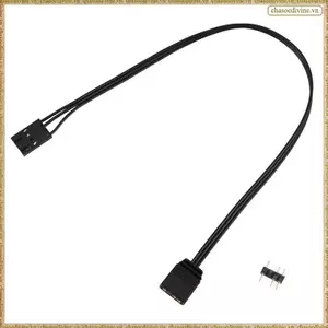 Dành cho Đầu nối bộ chuyển đổi 4PIN RGB sang ARGB 3 chân 5V tiêu chuẩn Cáp RGB 25cm
