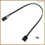 Dành cho Đầu nối bộ chuyển đổi 4PIN RGB sang ARGB 3 chân 5V tiêu chuẩn Cáp RGB 25cm