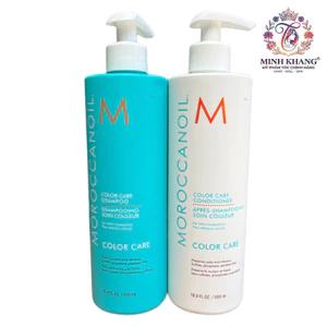 Dầu gội xả duy trì màu nhuộm Color Care Moroccanoil 500mlx2 ( New 2026 ) [ MK ]