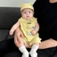 Bộ áo liền quần mùa hè BRARAA, Bộ áo liền quần chấm bi không tay, Bộ đồ liền thân thông thường thoáng khí thoải mái cho bé sơ sinh