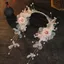 Hanfu Mũ Đội Đầu Phụ Kiện Tóc Mori Nữ Cổ Tích Vẻ Đẹp Lười Băng Đô Mùa Hè Phong Cách Công Chúa Thích Hợp Cho Tóc Ngắn Cổ Vòng Hoa Phong Cách Cổ Tích