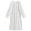 Phụ Nữ Mềm Mại Dài Tay Lưới Cotton Váy Bộ Đồ Ngủ Vintage Váy Ngủ Nữ Váy Ngủ Đồ Ngủ