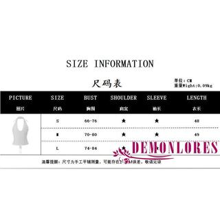 Demonlores-Trendy Cổ Halter Tank Top Nữ Deep V Ruched Slim Crop Y2K Casual Daily Top