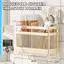 2 Ngăn Dụng Cụ Nhà Bếp Ra Treo Tường Mặt Bàn Lắp Ráp Dễ Dàng Flatware Tổ Chức Cho Thuê Nhà Bếp Phẳng