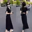 Váy ngắn tay không eo kiểu Pháp Hepburn Design Sense Mùa hè dành cho nữ Phong cách mới Ôm eo hẹp trông sang trọng hơn