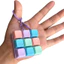 < Pluscloth > Móc khóa bàn phím Fidget 9 phím – Nút giải nén đồ chơi lo âu giảm căng thẳng di động dành cho người lớn Thiết kế móc khóa trẻ em để dễ dàng mang theo Fidget di động