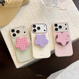 [Sheren] Ốp điện thoại Dopamine Star màu tương phản Thích hợp cho i17 16 15 14 13 12 11 pro max Vỏ bảo vệ chống sốc