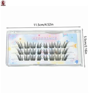 Bộ lông mi giả tự nhiên phong cách Hàn Quốc gồm 10 đôi lông mi sợi nhẹ để trang điểm hàng ngày