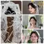 Veil cưới NICOLOO, Retro có nơ ruy băng Cô dâu nơ ren dài băng đô, băng đô cưới ngà kiểu Pháp