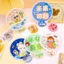 Quạt Gấp Hoạt Hình Dễ Thương - Size Lớn Có Tay Cầm - Quạt Nhỏ Bỏ Túi FE120