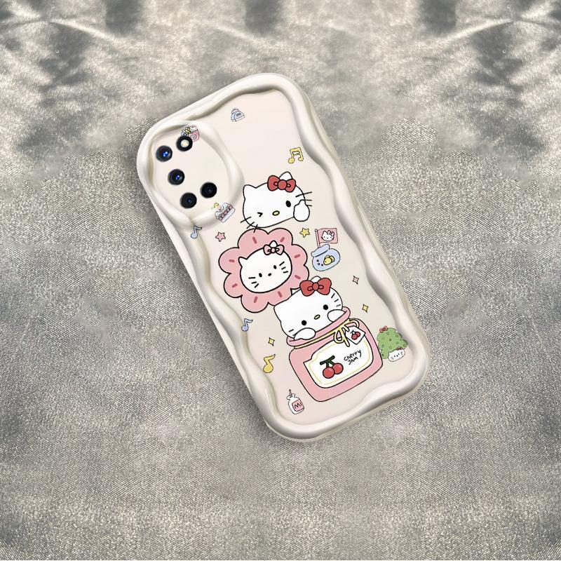 Thích hợp cho điện thoại thông minh 3D OPPO A52 A72 A92 Mềm TPU Kitty Cat Vỏ điện thoại chống sốc