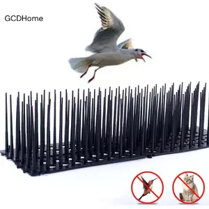 GCDHome Chim Gai Hàng Rào Mèo Bảo Vệ Hàng Rào Nhựa Gai Tường Để Giữ Tắt Chim HOT