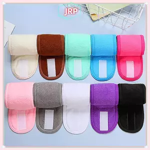 Đầu JRP Có Thể Điều Chỉnh Băng Đô Quấn Tóc Rộng Trang Điểm Rửa Mặt Mỹ Phẩm Dành Cho Nữ Phụ Kiện Trang Điểm JRP