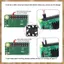 4 Quạt Làm Mát CPU Không Chổi Than Tản Nhiệt Tản Nhiệt 3.3V 5V Cho Raspberry Pi4 Pi3 B +, Pi 3, Pi 2, Pi 1 B +