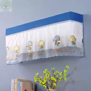 Vỏ chống bụi điều hòa AMBU, Vỏ AC có thể giặt được treo tường, Rèm chống gió nhẹ di động tiện lợi cho gia đình
