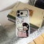 Ốp điện thoại iPhone bé gái ký hiệu hòa bình dễ thương, Kawaii Smiley Hand Thích hợp cho iPhone17 / 16 / 15 / 14 / 13 / 12 / 11 Pro Max Plus PC Vỏ bên trong vòng Giá đỡ bảo vệ ống kính 2 trong 1 Chống rơi Chống sốc