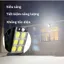 Đèn kẹp năng lượng mặt trời - Đèn sân vườn LED 3 chế độ, chống nước, siêu sáng , cảm biến cơ thể