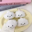 1 / 4 Bánh Bao Và Bun Sang Trọng Móc Khóa Hoạt Hình Dễ Thương Búp Bê Móc Khóa Mặt Dây Chuyền Mềm Kawaii Thực Phẩm Nhồi Bông Ba Lô Treo Móc Khóa Quà Tặng Quyến Rũ