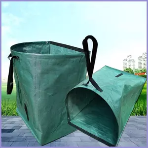 Túi Lá Bụi Loại Cỏ Kẹp Hộp Đựng Cắm Trại Tái Chế Túi Cho Sân Sau Sân Vườn Cảnh Quan Nhà mueadsyvn